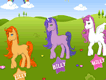 Rainbow Ponies Dress Up 